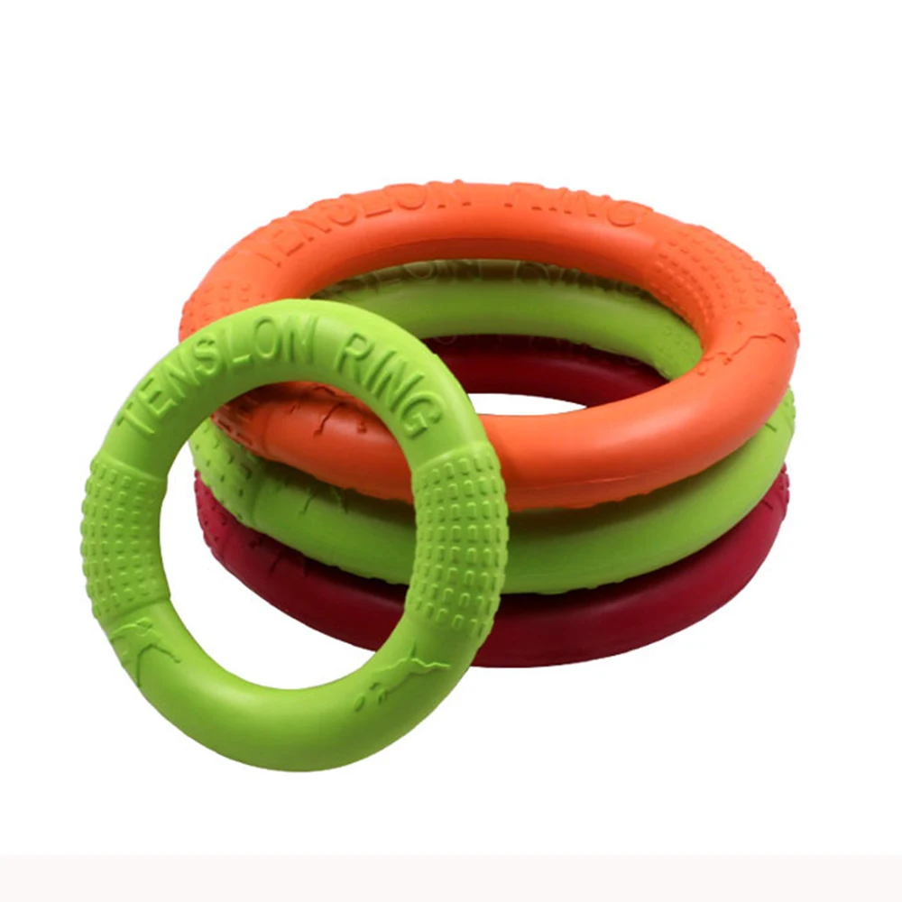 

Игрушки для собак, летающий диск, тренировочное кольцо, съемник против укусов, плавающие игрушки для собак, агрессивные жевательные интерактивные