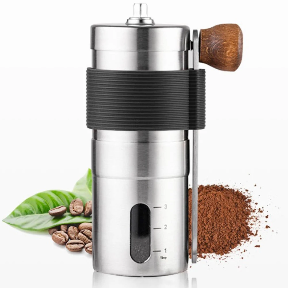 

Manual Coffee Grinder Stainless Steel Mini Hand Handmade Coffee Bean Burr Grinders Mill Kitchen Tool Grinders Coffee Accessories