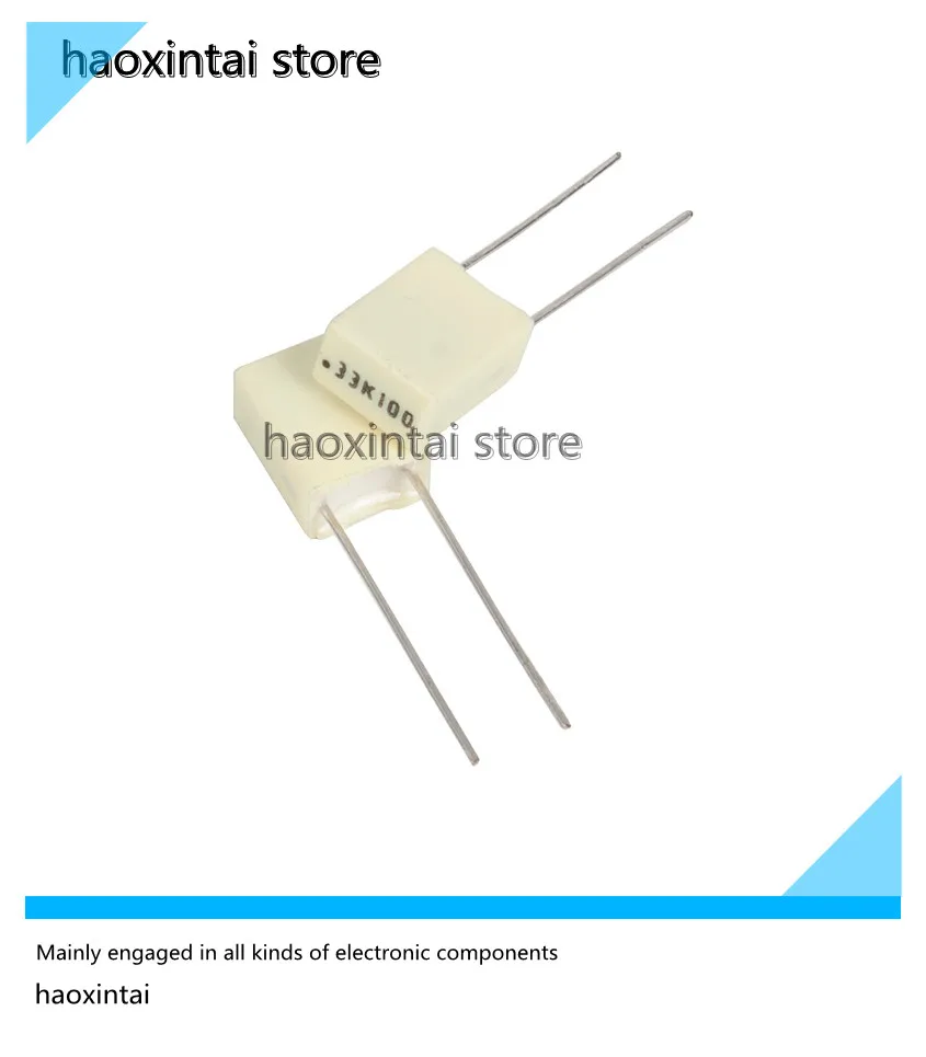 50PCS 0.33uf 100V 334 330nF New original imported KEMET AV R82 film capacitor 0.33uf 100V 334 330nF