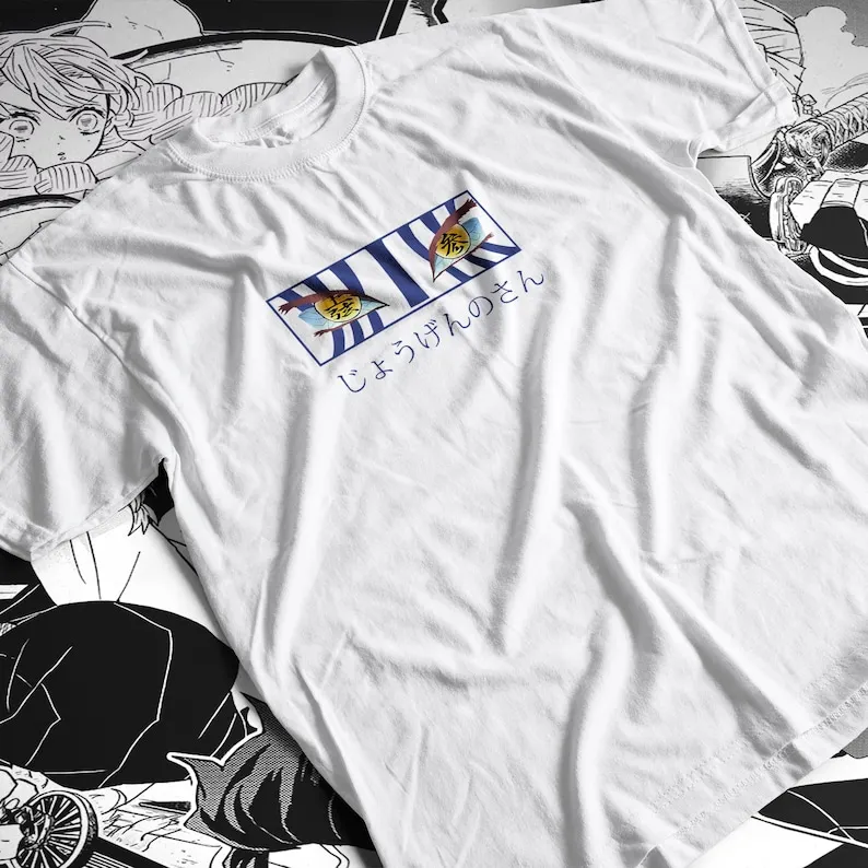 Футболка унисекс из 100% хлопка с принтом Охотник на демонов