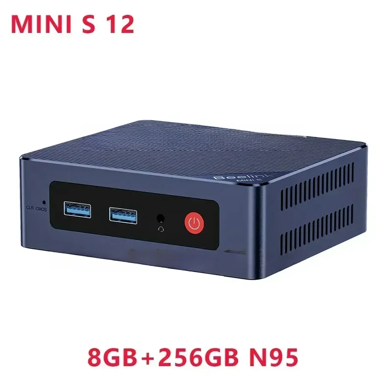 Beelink S12 N95 N100 ПК Windows 11 Pro DDR4 8 ГБ 256 16 500 WIFI BT Игровой компьютер MINI S N5095 128