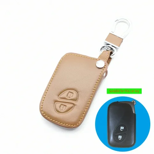

Кожаный чехол для ключей автомобиля для Smart Key Lexus ES 300 h 250 350 GS RX CT200h CT200 ES240 GX400 LX570 RX270 2 кнопки дистанционного управления