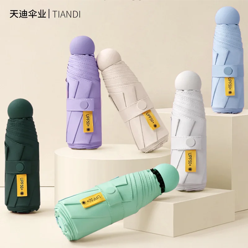 

New Women Mini Pocket Umbrella Wind Proof Umbrella Travel Parasol Automatic Umbrella Cute Umbrella Mini Parapluie Paraguas Mini