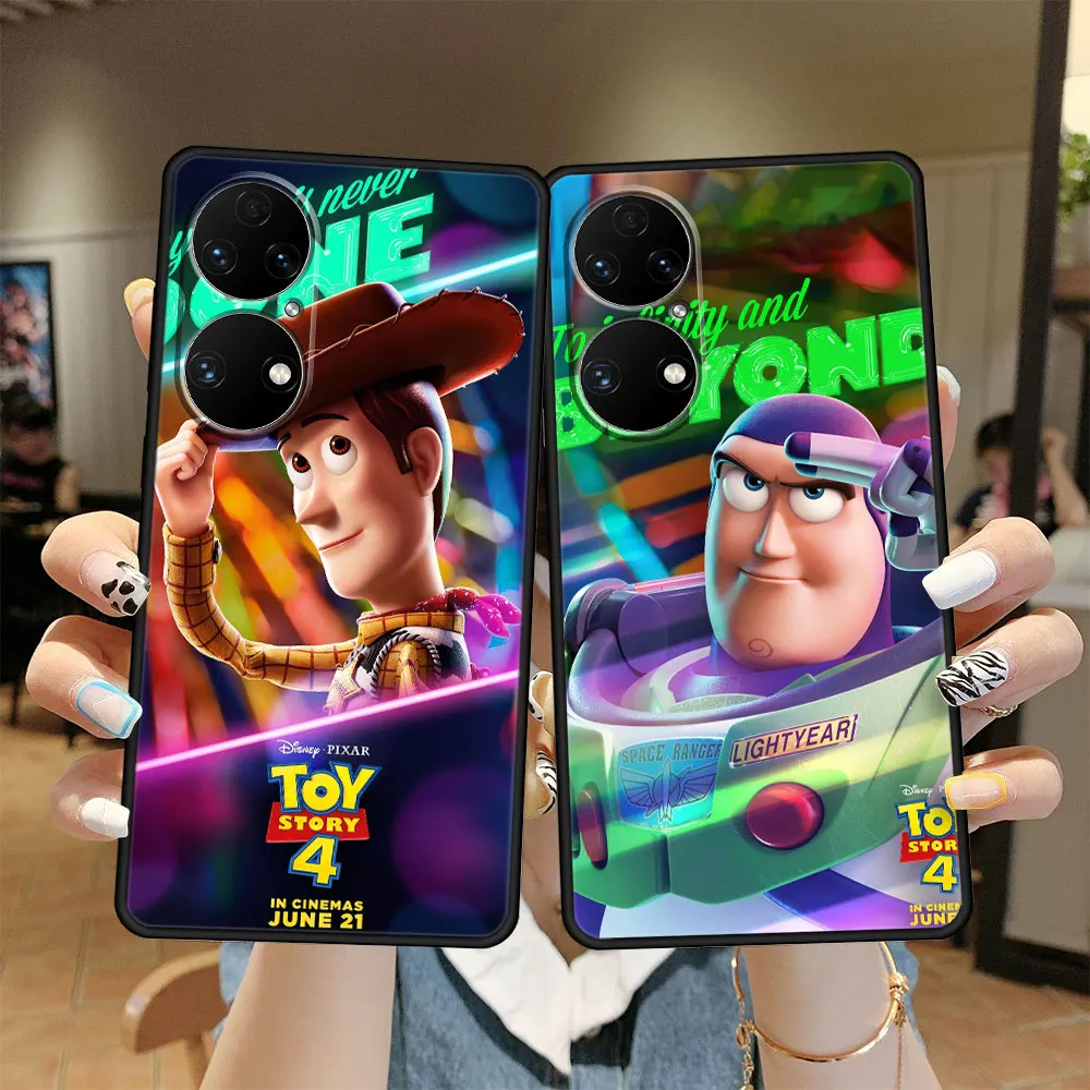 

TPU Phone Buzz Lightyear Silicone Case Cover for Huawei Nova 5T P30 P50 P40 Lite P20 Pro 9 SE P50E 8i P Smart Z Y7 E 7i 2021