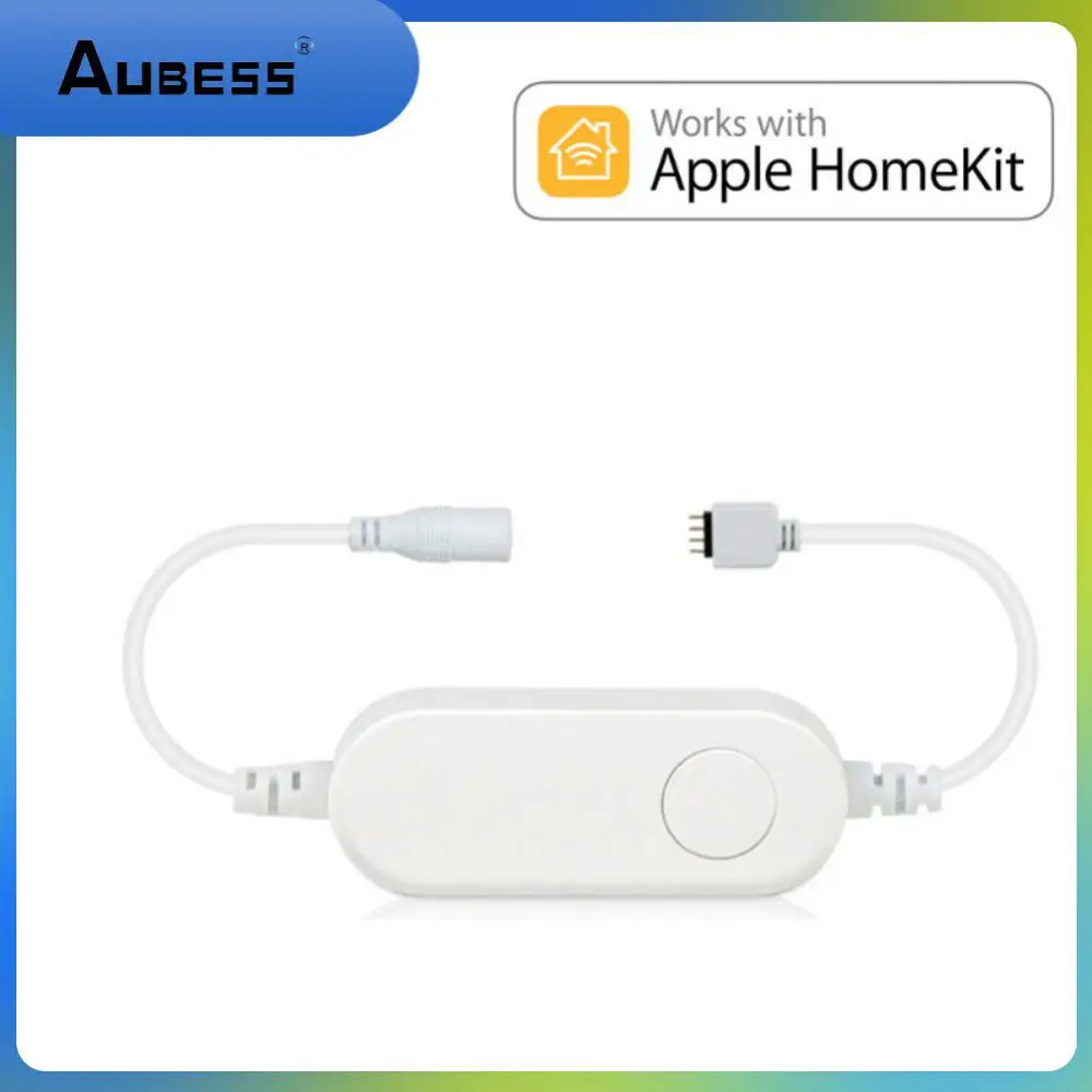 

Diy Rgb Led Strip Controller Mini Wifi Wireless Light Switch Dc5v-12v Adjust Controller Homekit Smart Home Automation New