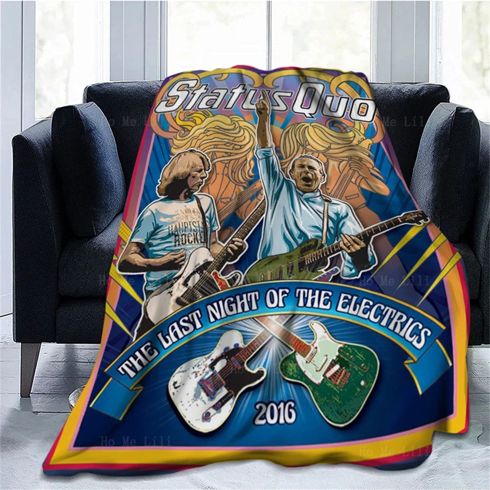 Небольшое креативное мягкое фланелевое одеяло для музыкальной группы Guns N' Roses