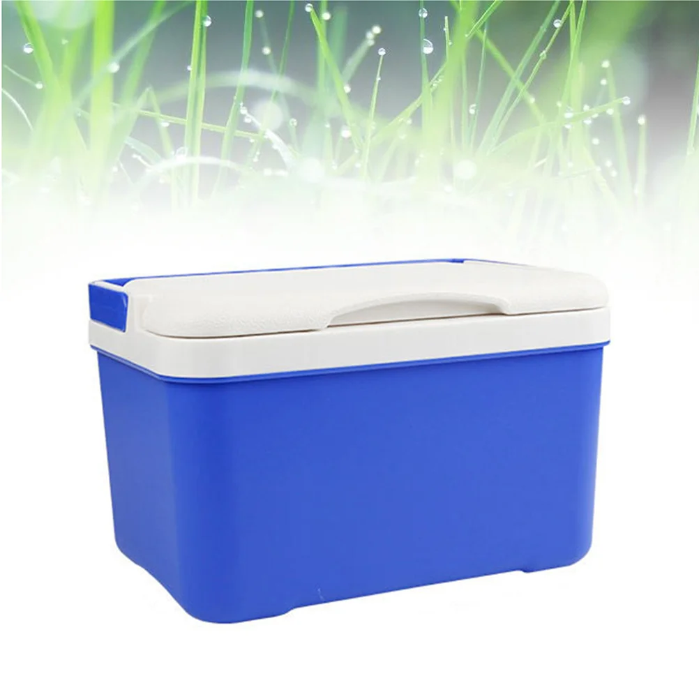 

1pc 6L Vehicle Mounted Heating and Cooling Incubator Household Refrigerated Outdoor No Power Needed Incubator(Blue)