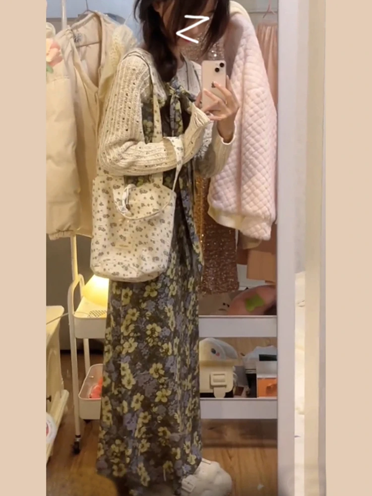 Перерыв на чай французское платье бретельках с цветочным принтом детское ранней