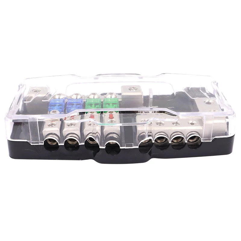 4-сторонний блок распределения аудио в автомобиле предохранителей 30 А 60 ANL