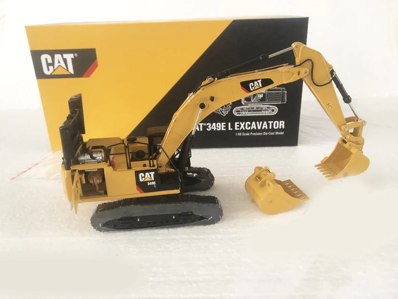 

1:48 CCM Caterpilar CAT 349E L гидравлический экскаватор, модель из сплава, подарки, Сувенирные игрушки