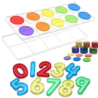 montessori math toys light table writing skills 0 9 number counting learning toys mathematics material educational toys c2564h