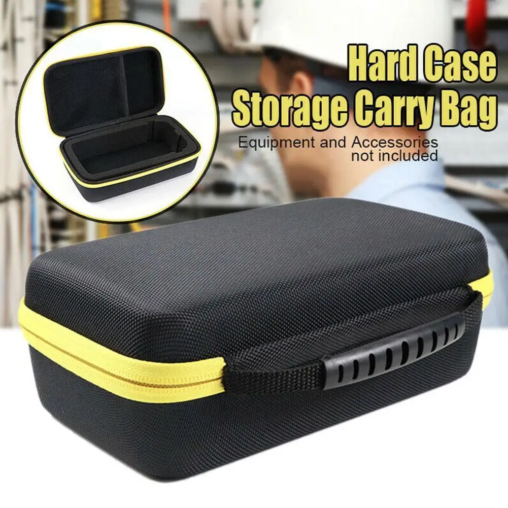 

Black EVA Hard Case Storage Waterproof Shockproof Carry Bag with Mesh Pocket for Protecting F117C/F17B Digital Multimeter L2C8