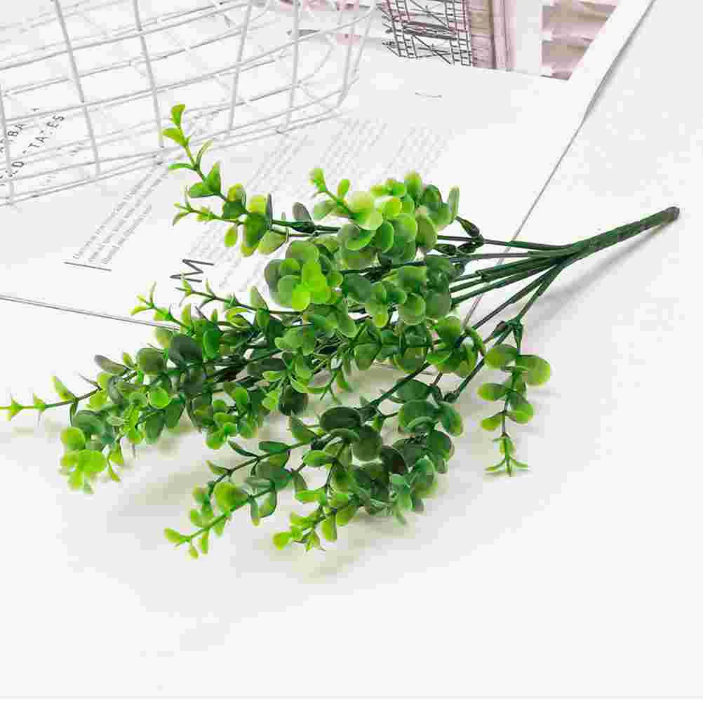 

Artificial Potted Plantss Vase Decors Fake Eucalyptus Stems Artifical Flowers Outdoors