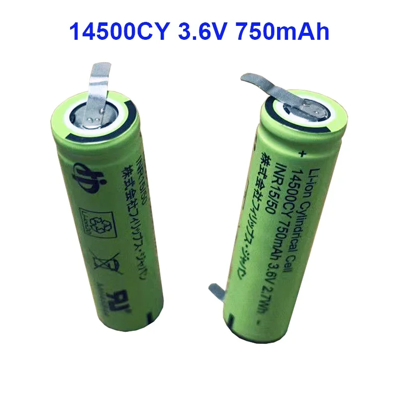 Фото Новый аккумулятор 14500CY 750 мАч 3,6 В для бритвы Philips HQ8250 RQ370 RQ371 HQ8170 7000 S7780 HQ7340 HQ7240 7310 S730 S7710 №3