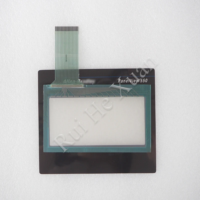 

Touch Screen Panel Glass for PanelView 550 2711-T5A1L1 2711-T5A2L1 Touchscreen + Front Overlay protective film
