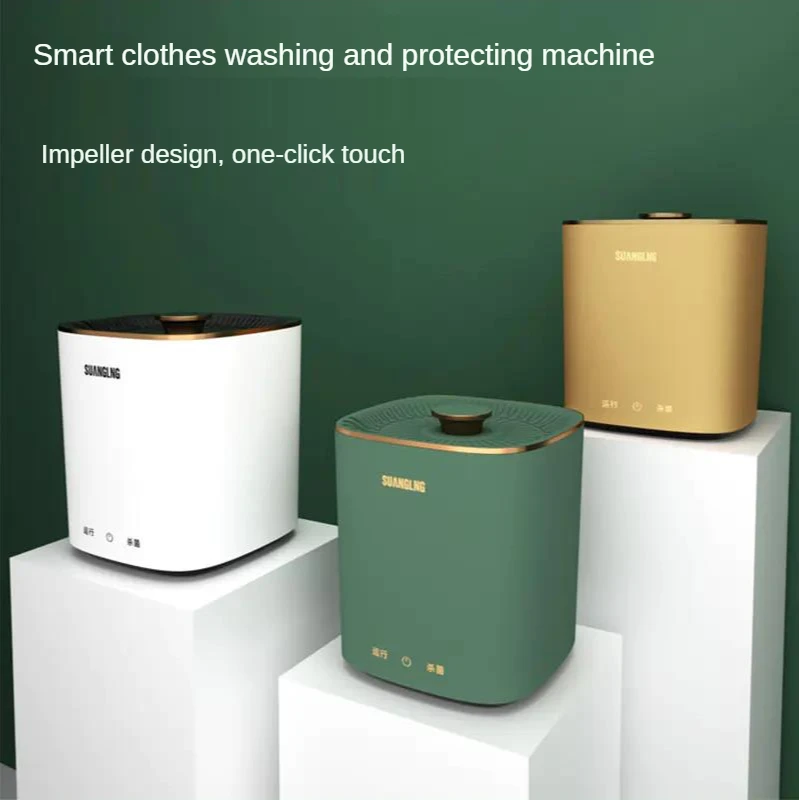 Mini Portable Washing Machine Laundry Automatic Dormitory Travel Underwear Washing Machine Special for Washing Socks Machine