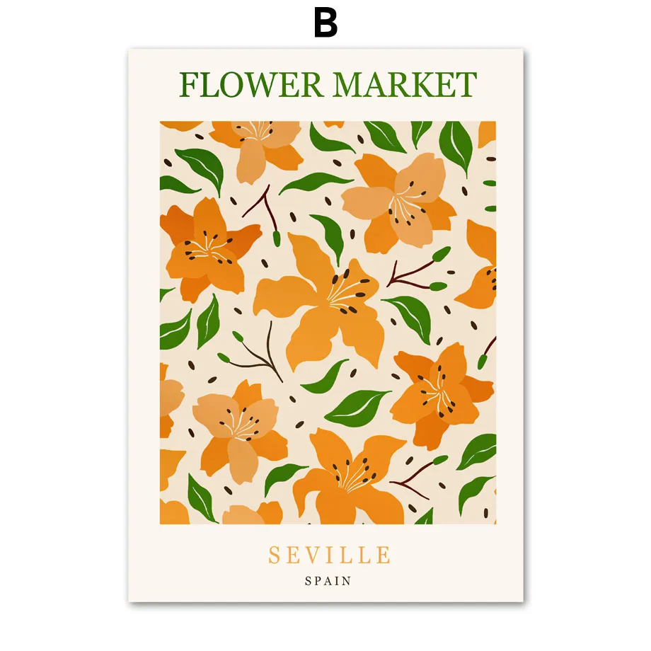 

Печать на холсте Париж Крокс Черноглаза Сьюзан Лилия Цветочный рынок