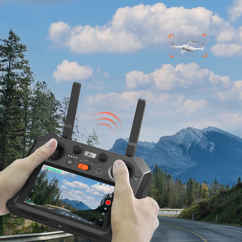 Ceny FIMI TX10 Wbudowany Ekran Zdalnego Sterowania Drone Części Zamienne Nadajnik Dla FIMI X8 SE 2022 I X8SE 2022 V2 Kamera Drona