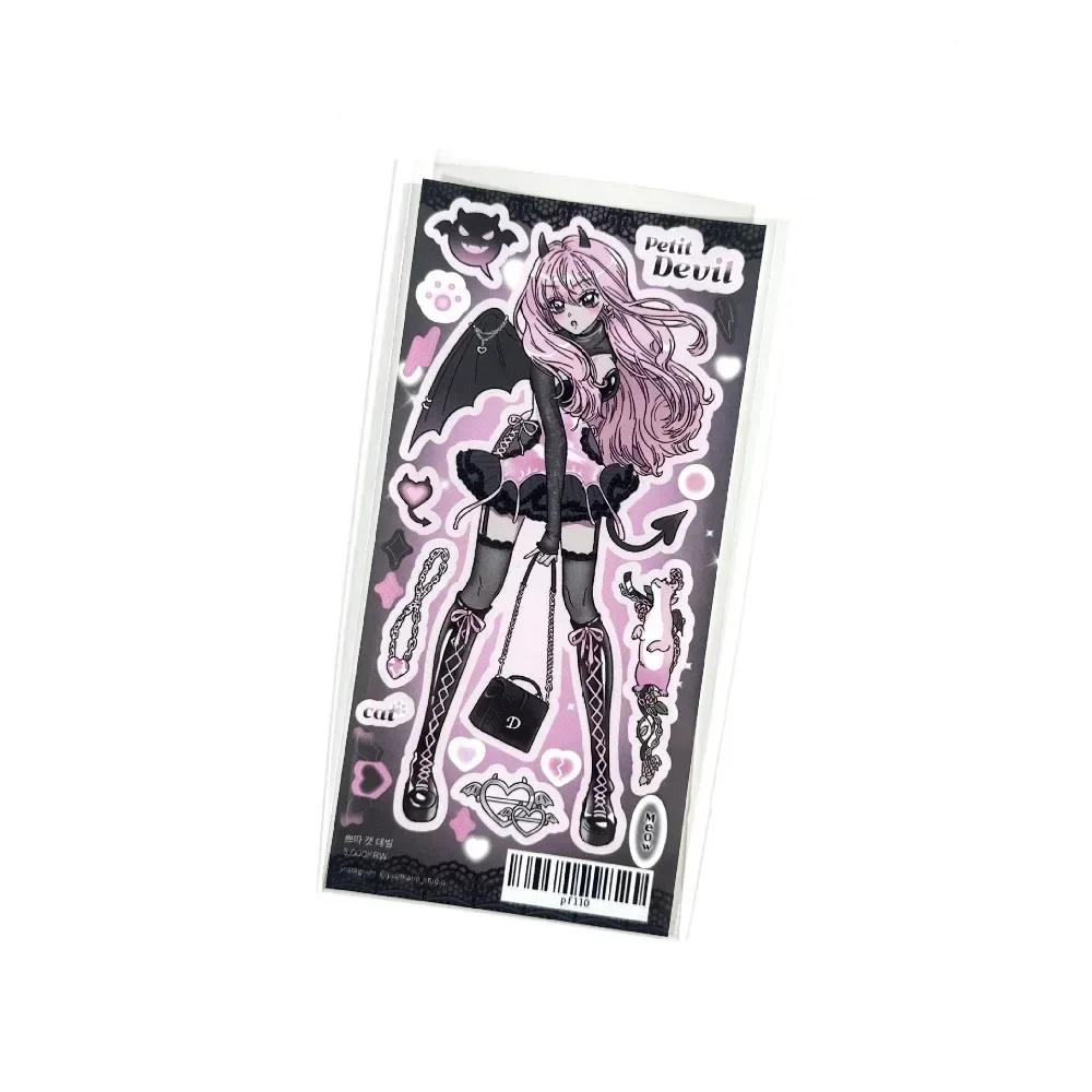 

Милые милые и крутые наклейки с изображением девушек ангелов и дьявола