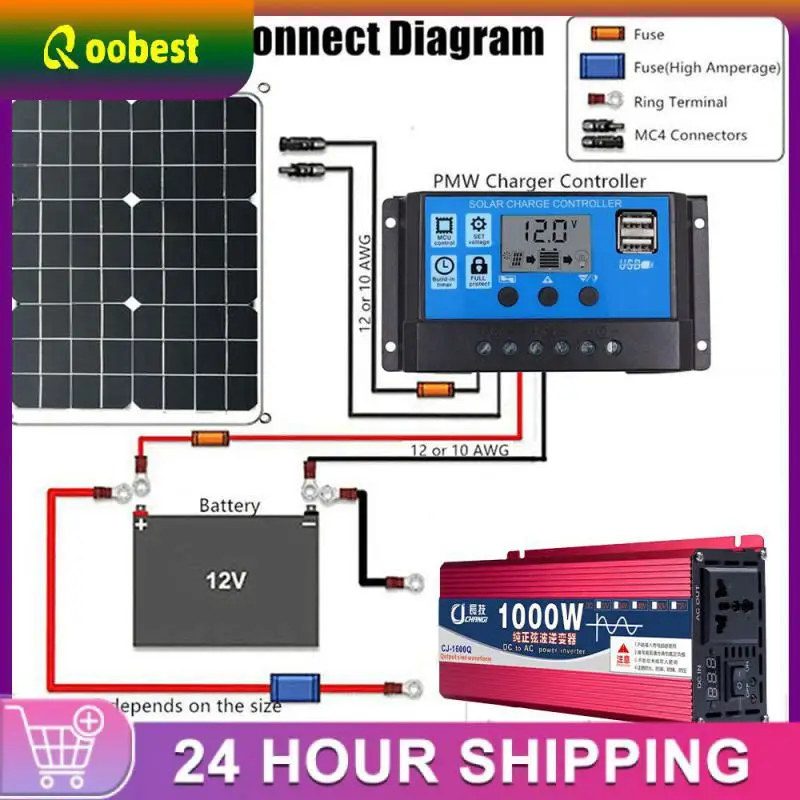 

Pure Sine Wave Inverter Pure Sine Wave 1000w 1600w 2200w 3000w Universal Socket Converter High Quality Portable Universal