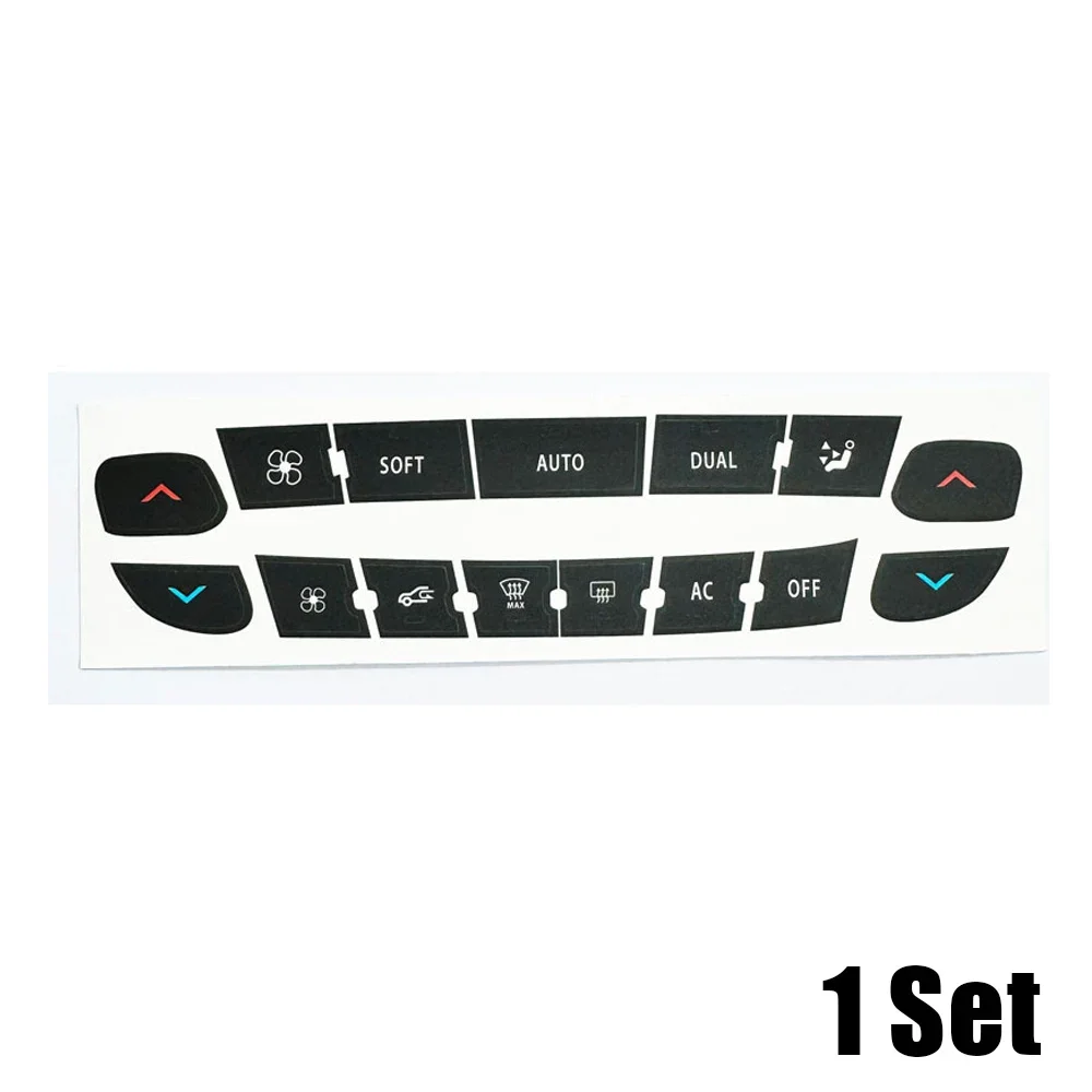 

Автомобильная панель кондиционера, ремонтная наклейка, кнопка управления приборной панелью, декоративная наклейка для Renault Megane/Master/Scenic