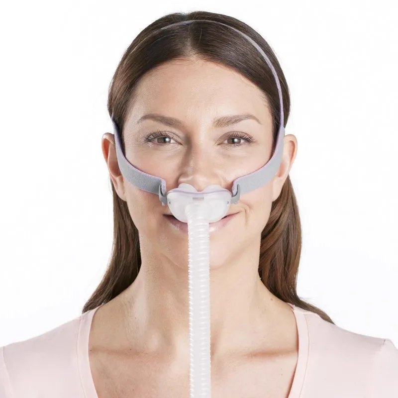ResMed AirFit P10 Назальная подушка CPAP Маска против храпа Апно во сне Авто-BiPAP Совместимые маленькие средние большие подушки в комплекте (art.: 3920cd705ff37) - 3920cd705ff37