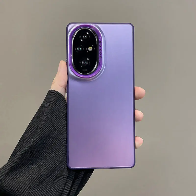 Чехол для Huawei Honor 200 Pro 5G задняя крышка мягкий imd матовый противоударный защитный