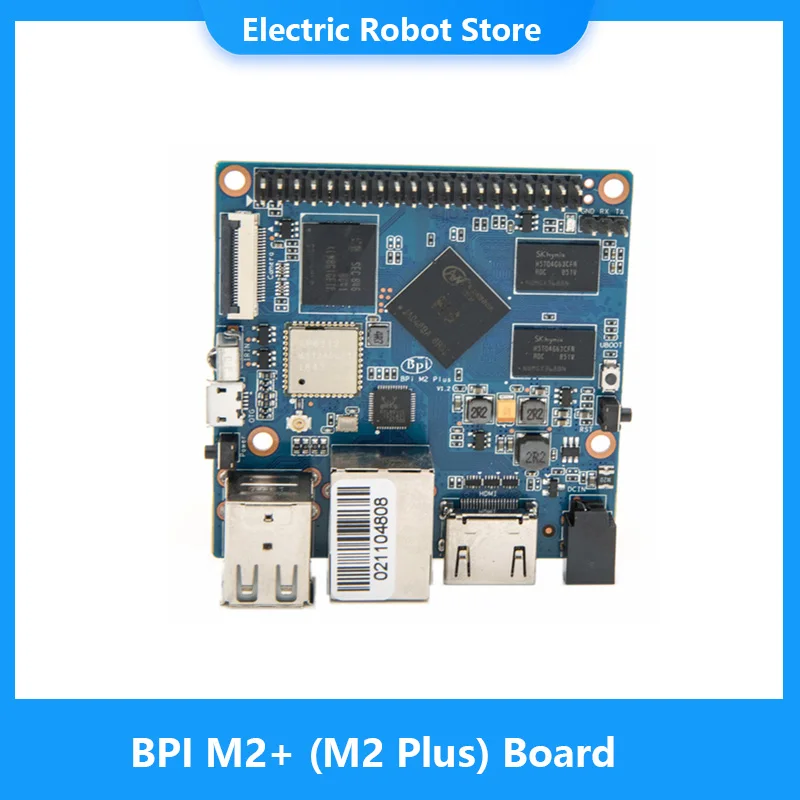 Quad core single board computer Allwinner H3 Banana PI BPI M2+ (M2 Plus) Board