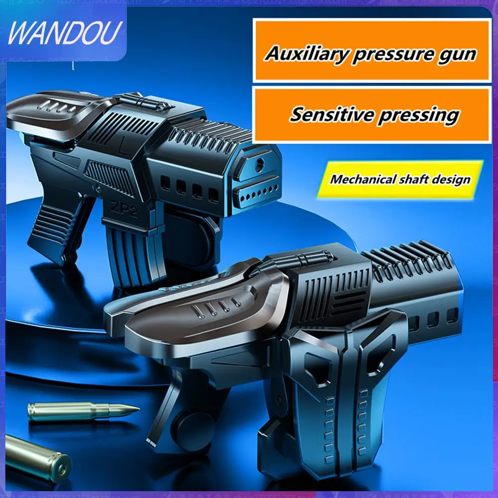 

Universal Game Controller Six-finger Shooting Games Handle 4 Output Heads Flexible Shooting Trigger Game Accessories Non-slip Pc