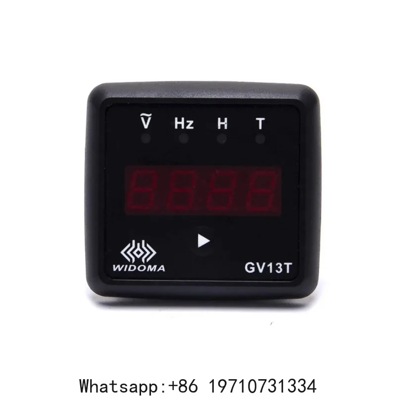 Фото Цифровой измеритель-панель AC220V/AC380V GV13T для дизельных двигателей: вольтметр, частотомер, счетчик часов, тестовый прибор для генераторов №2