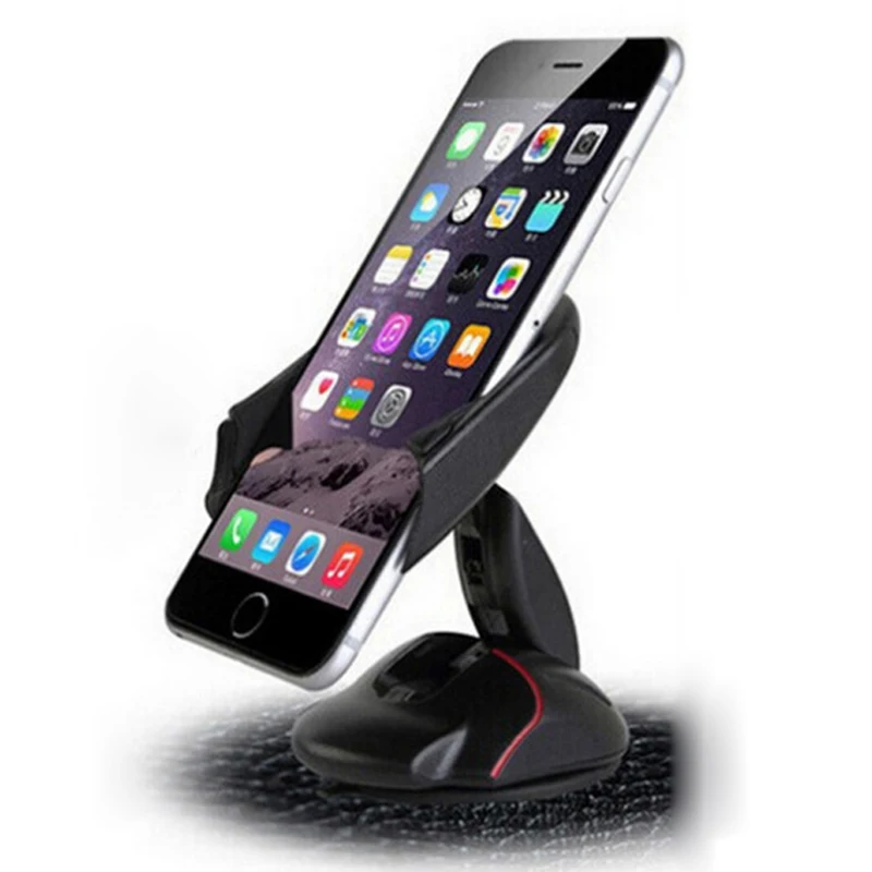 

1Pc Multifunctional Car 360 Rotating Folding Mobile Phone Holder Universal Mouse Shape Auto Phone Bracket Suction Cup Stand