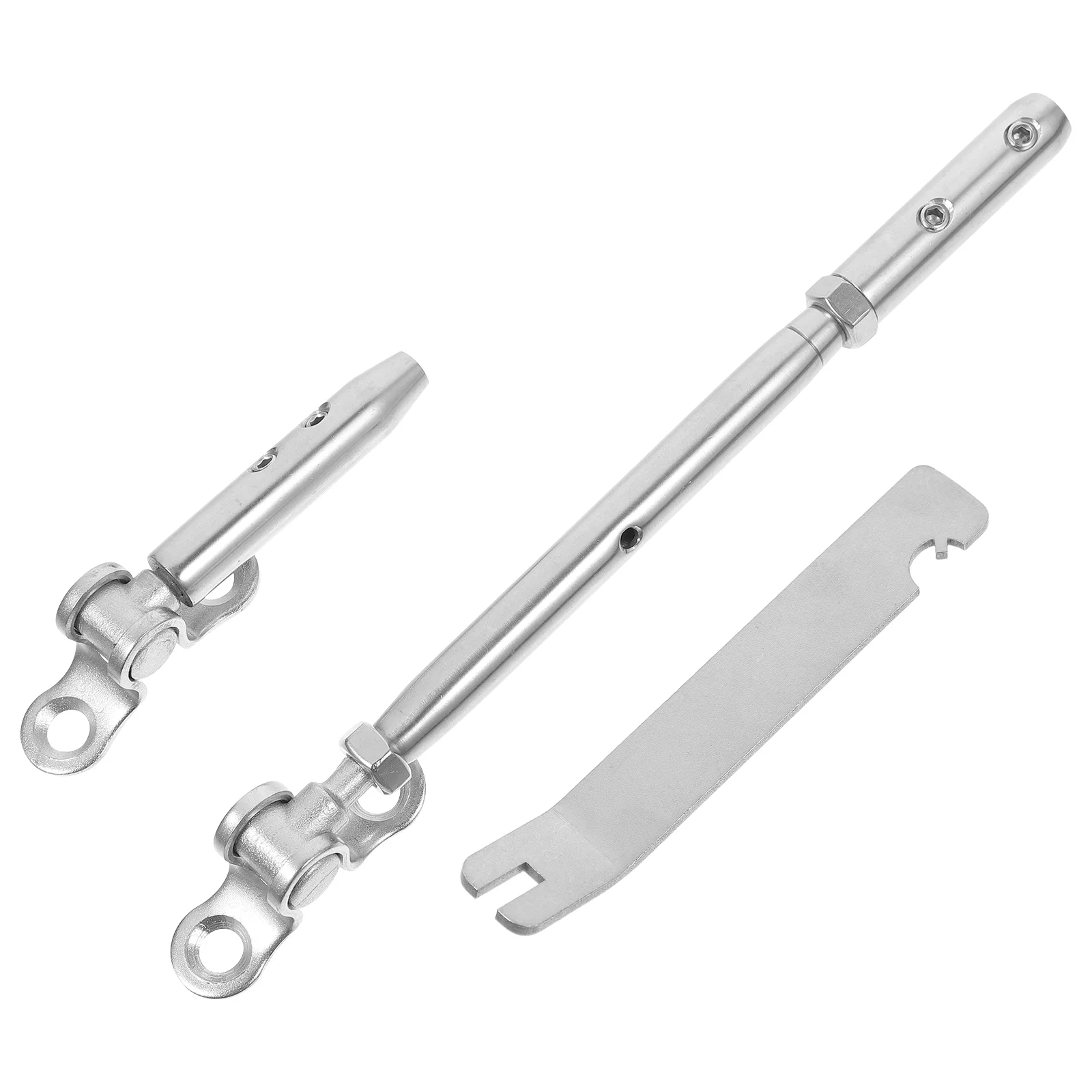

1 Set Stair Railing Kit Swage Fitting Deck Railing Cable Tensioner Railing Supply