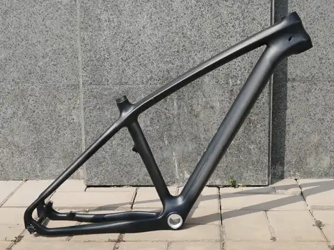 Рама для горного велосипеда матовая/UD, полностью карбоновая, 3K, 15,5 дюйма