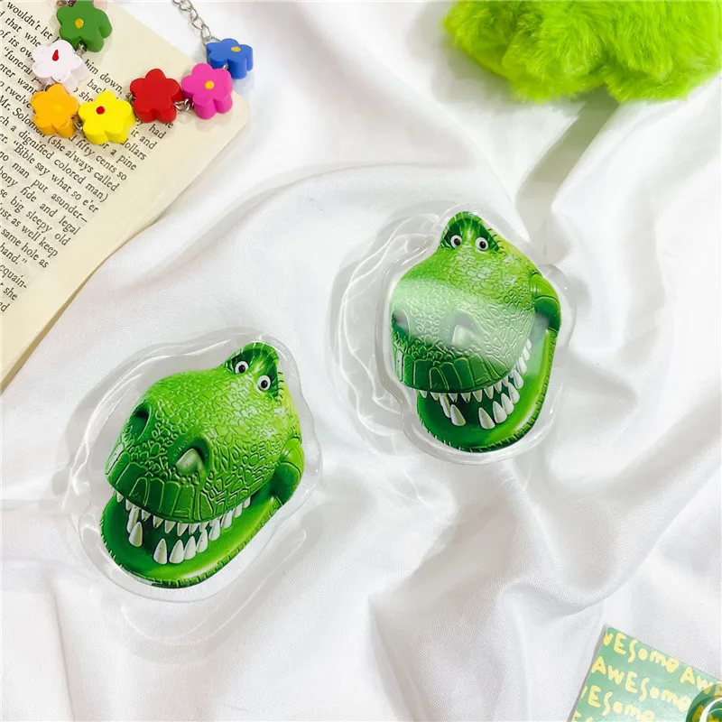 Мультяшный акриловый динозавр универсальный захват Tok держатели для телефона