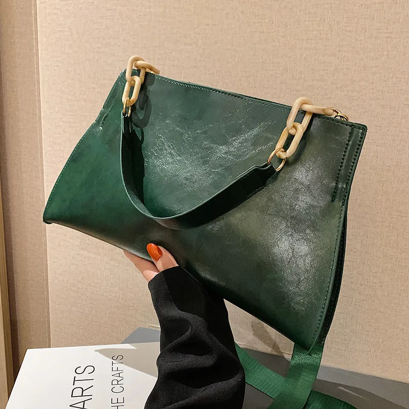 2023 New Design Handbags Women Shoulder Bag Soft Synthetic Leather Crossbody Large Capacity Fashion Female Underarm Bags