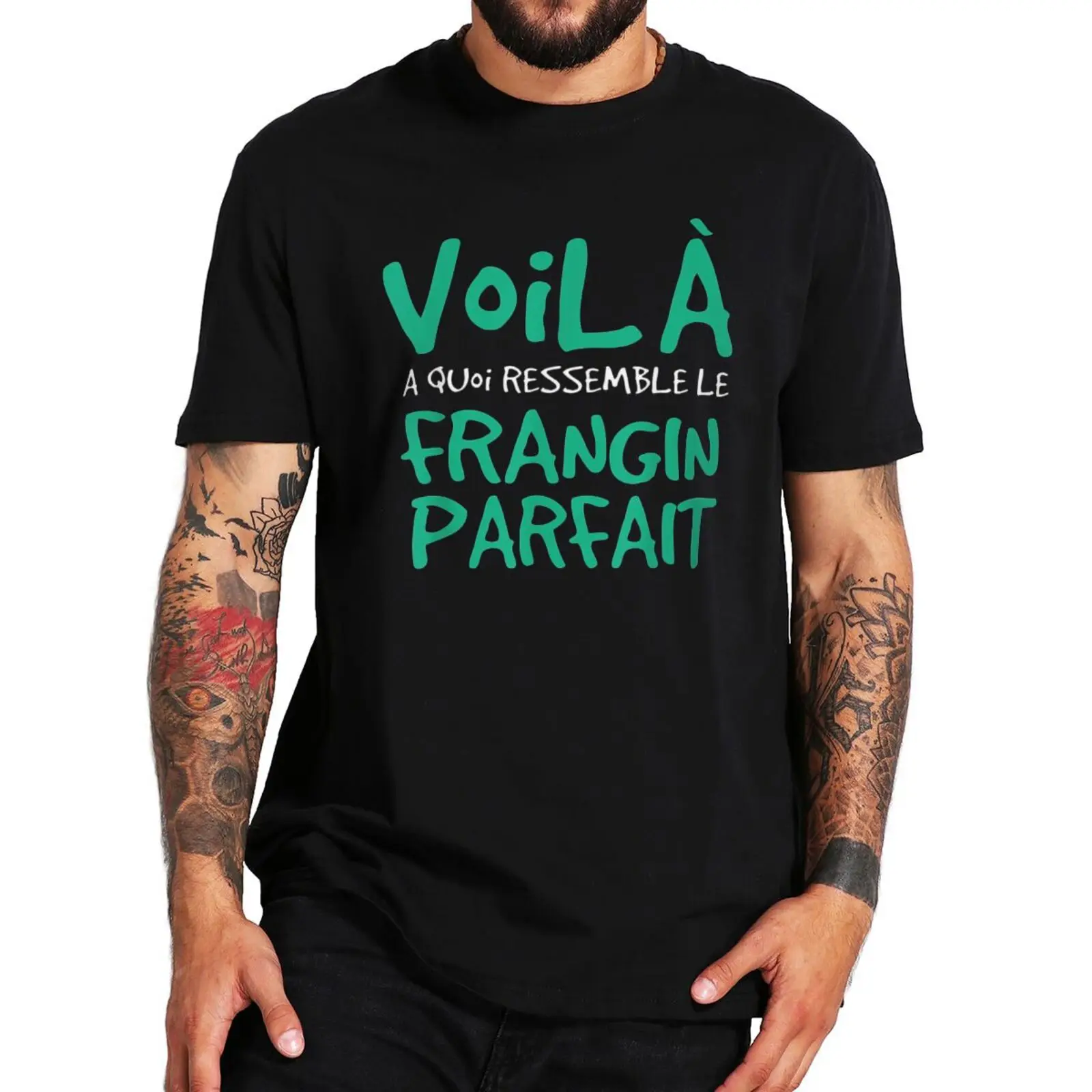 

This Is What The Perfect Brother T-shirt Funny French Sayings Humor Gifts Men Clothing Summer Casual 100% Cotton T Shirts