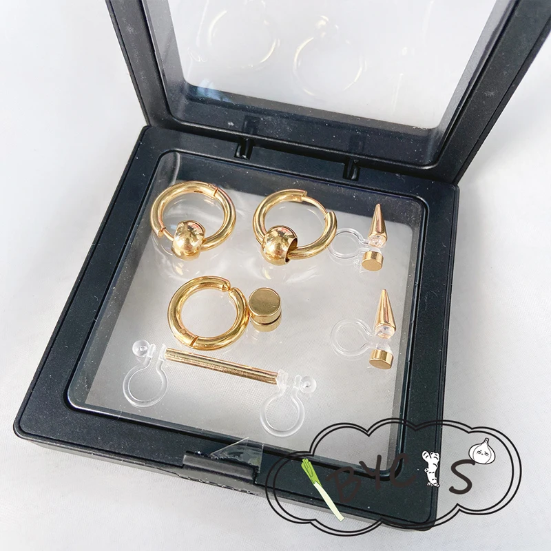 

Anime Earrings ROWDIEZ Paradox Live Anne Ear Ring Studs Cosplay Prop 1 Set