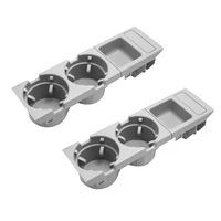 2x car center console coin tray box cup holder for bmw e46 3 series 1998 2004 51168217953