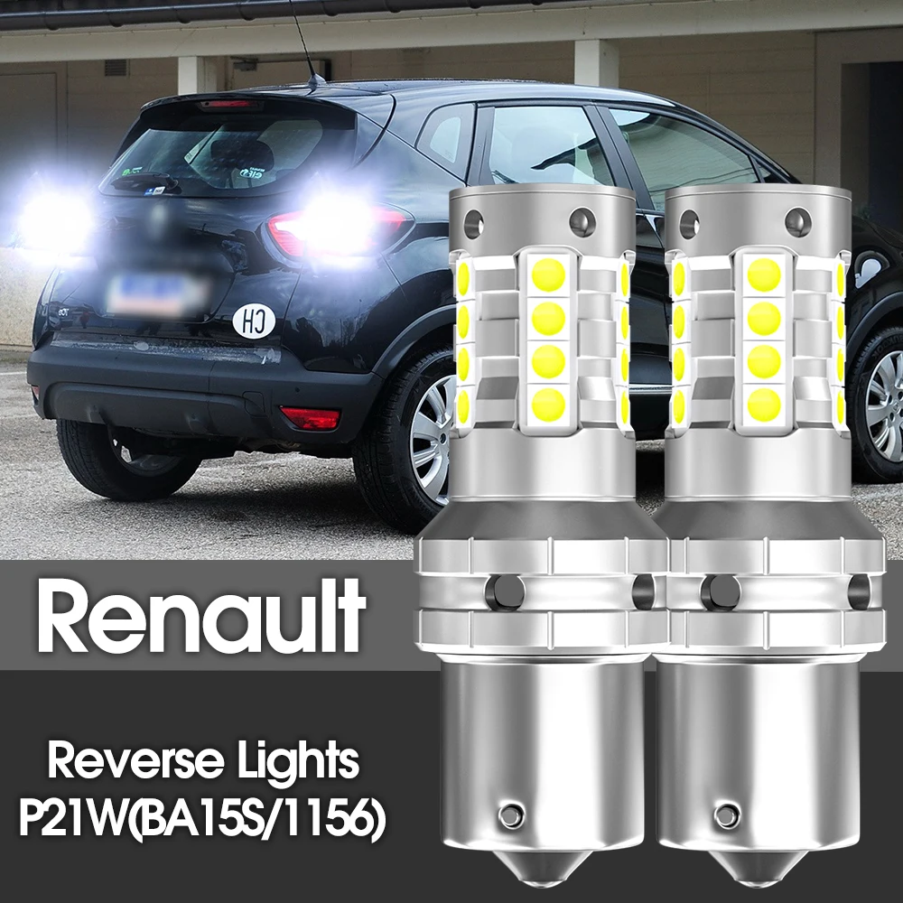 Белые задние фонари для Renault Captur Clio 4 2 3 Duster Espace Megane CC Logan Kaptur Canbus System LECIBUBI Марка 3600LM