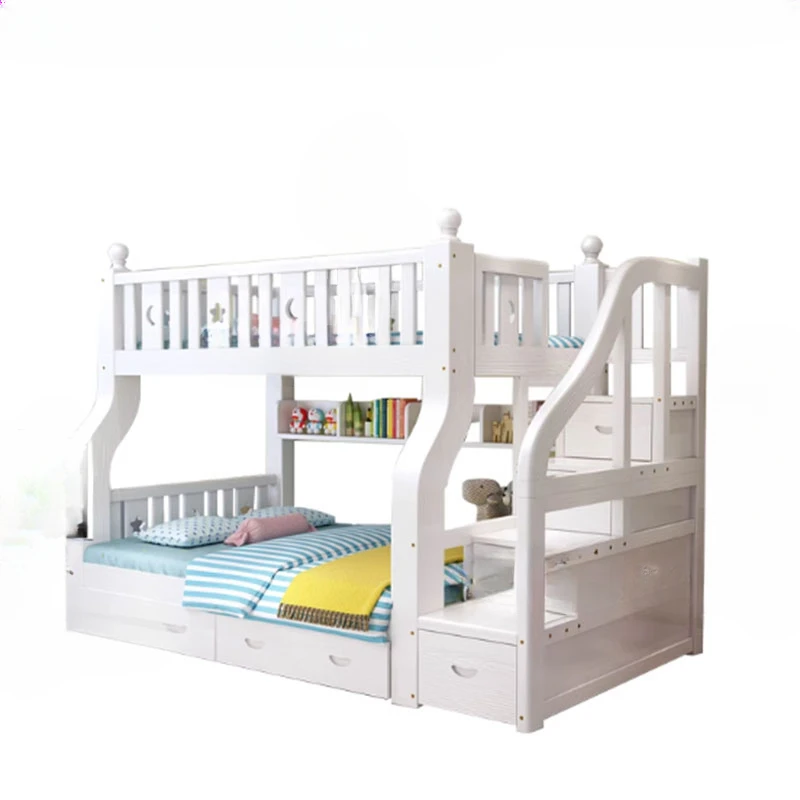 Двуспальная кровать для мальчиков и девочек роскошная современная в