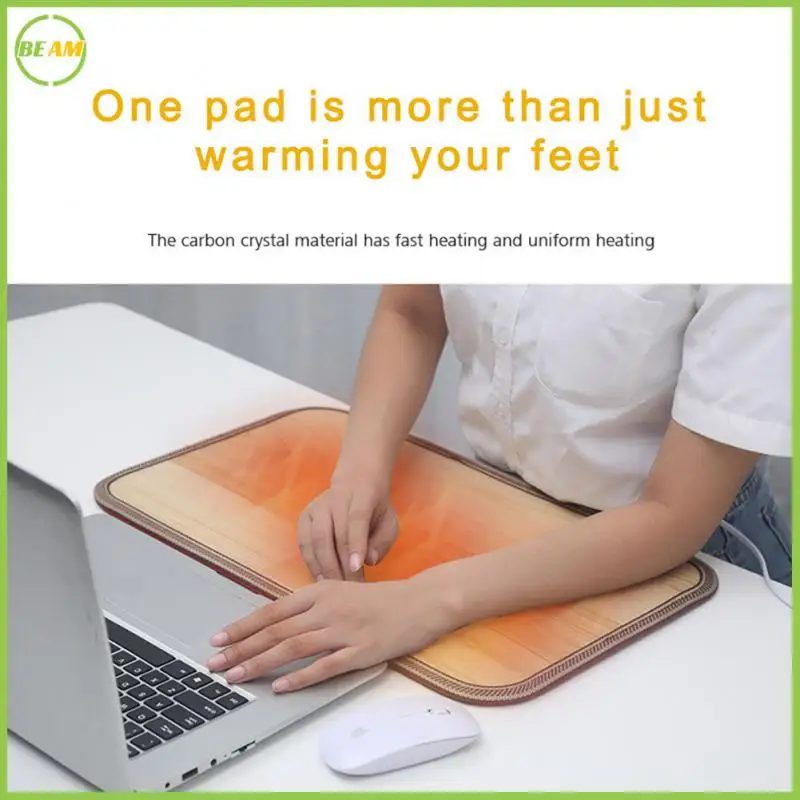 

Подогреватель для ног без фотоэлектрической вставки нагревательная пластина из углеродного стекла Бесшумная зимняя офисная настольная подогреватель для пола зимние принадлежности