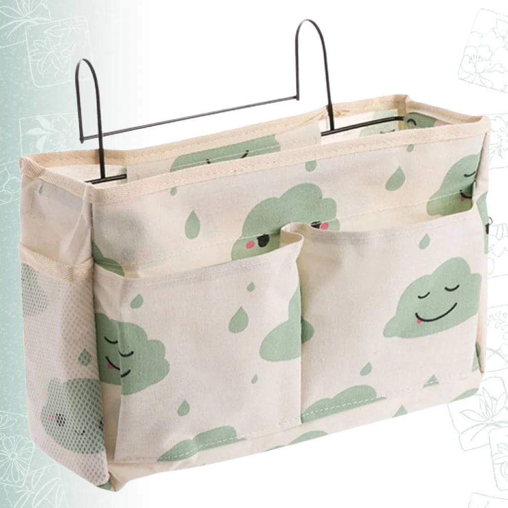 

Bedsidebed Hanging Storage Holderremote Organizer Organiser Pocket Dorm Control Pouch Sofamagazine Basket Felt Armchair Baskets