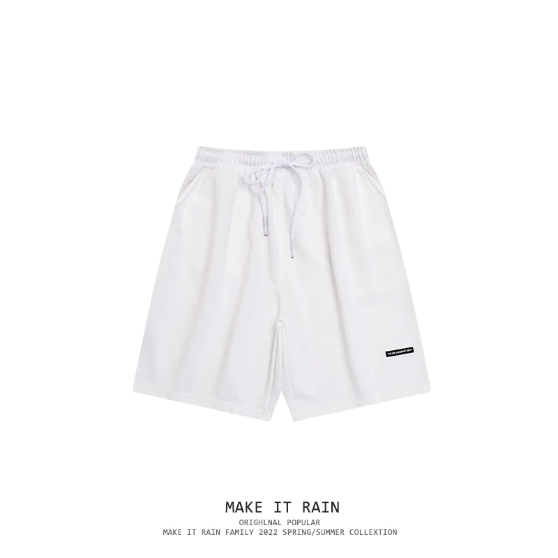 Women's Sports Shorts Solid Color High Waist Loose For Spring Summer Y2k Fashion Korean Version Casual Fifth Pants Clothing