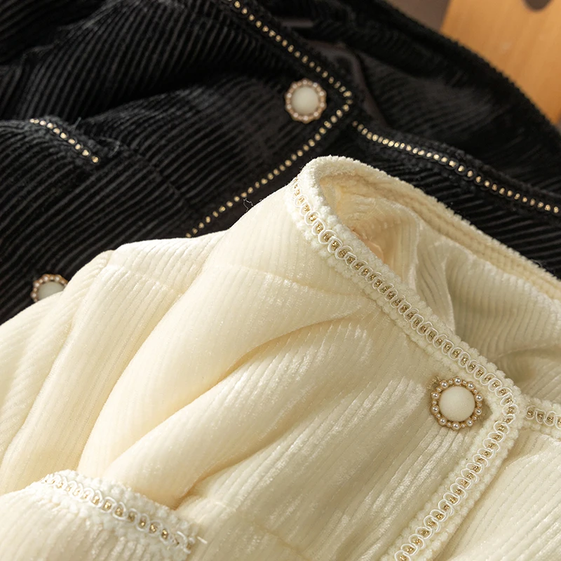Flannel Parkas Jacket Women  Abrigos Mujer Invierno 2022 Thin Spliced  High Street  Autumn/Winter  Casaco Feminino  Coat