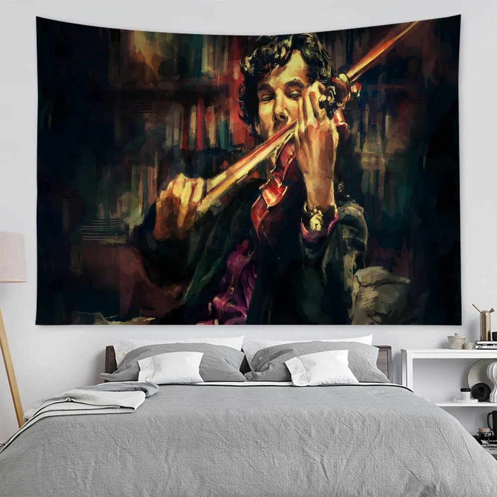 Гобелен I Am S-Sherlock H-Holmes для гостиной домашнего декора в общежитии художественный