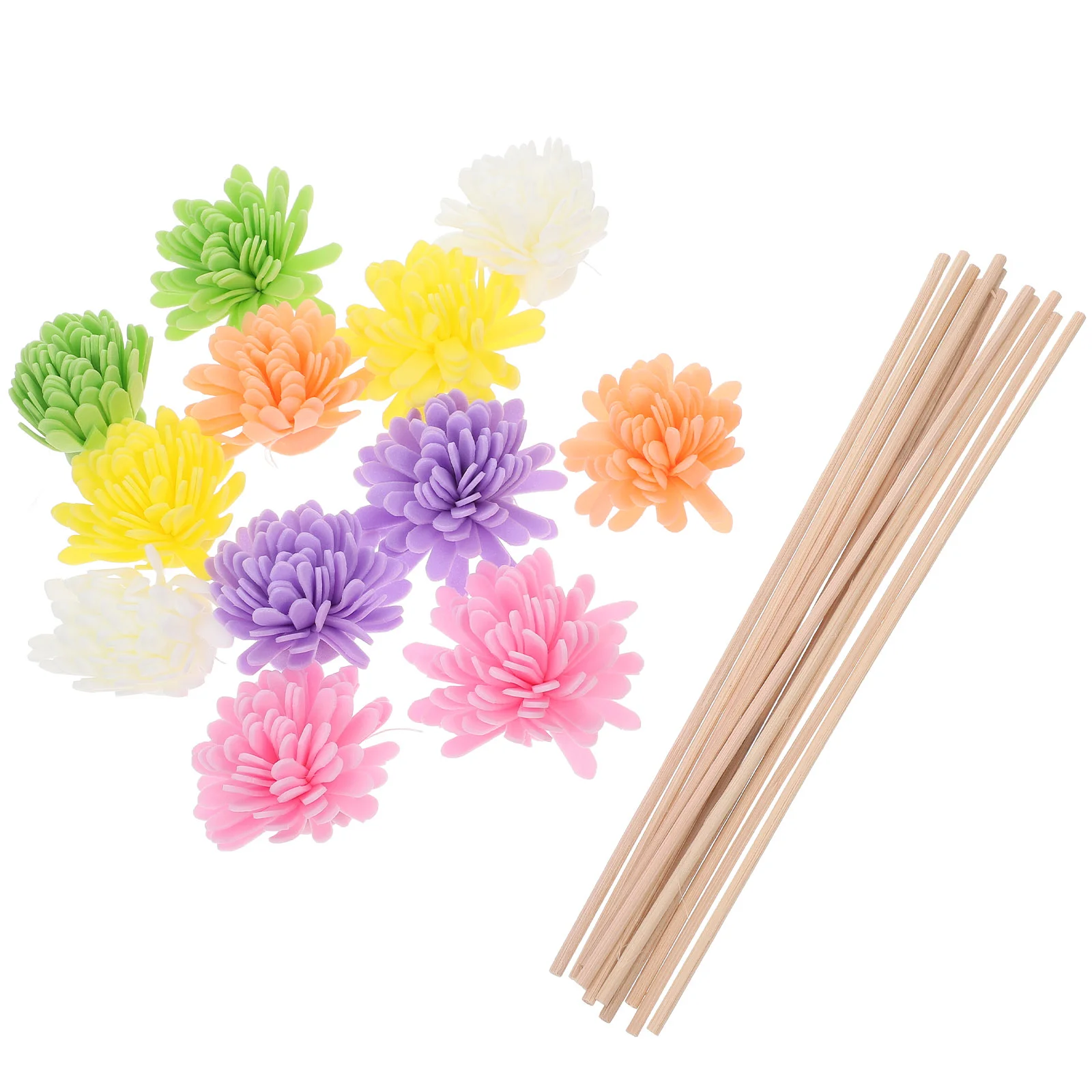 12 шт. ароматические ароматерапевтические домашние диффузоры из ротанга Pe