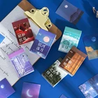 50 шт  набор стилей Instagram пейзаж фото наклейка книги эстетические украшения стенография книга пуля дневник принадлежности