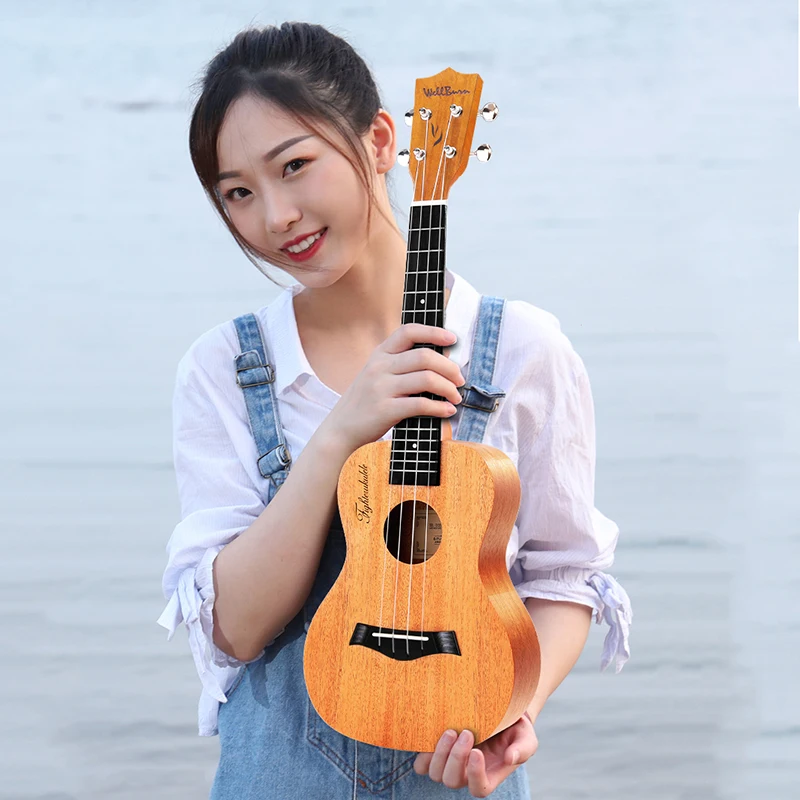 Mechanical Beginners Ukulele Classical Vertical 23 Inch Music Acoustic Professional Children Bolsa Bag Para Violao Acustic