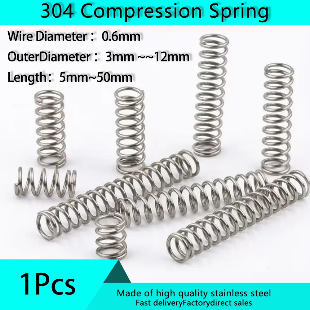 

Пружина сжатия из нержавеющей стали 304