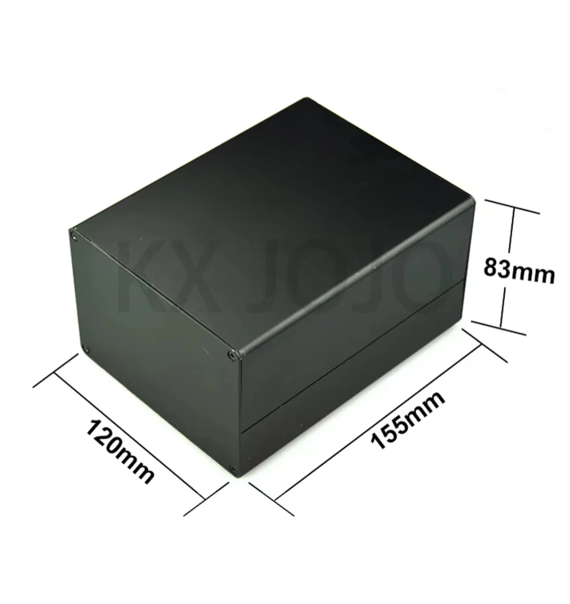 

Aluminum Enclosure 120*83*130/155/200/320mm Waterproof Split Type Case Electronic Box DIY Power Housing Instrument Silver/Black